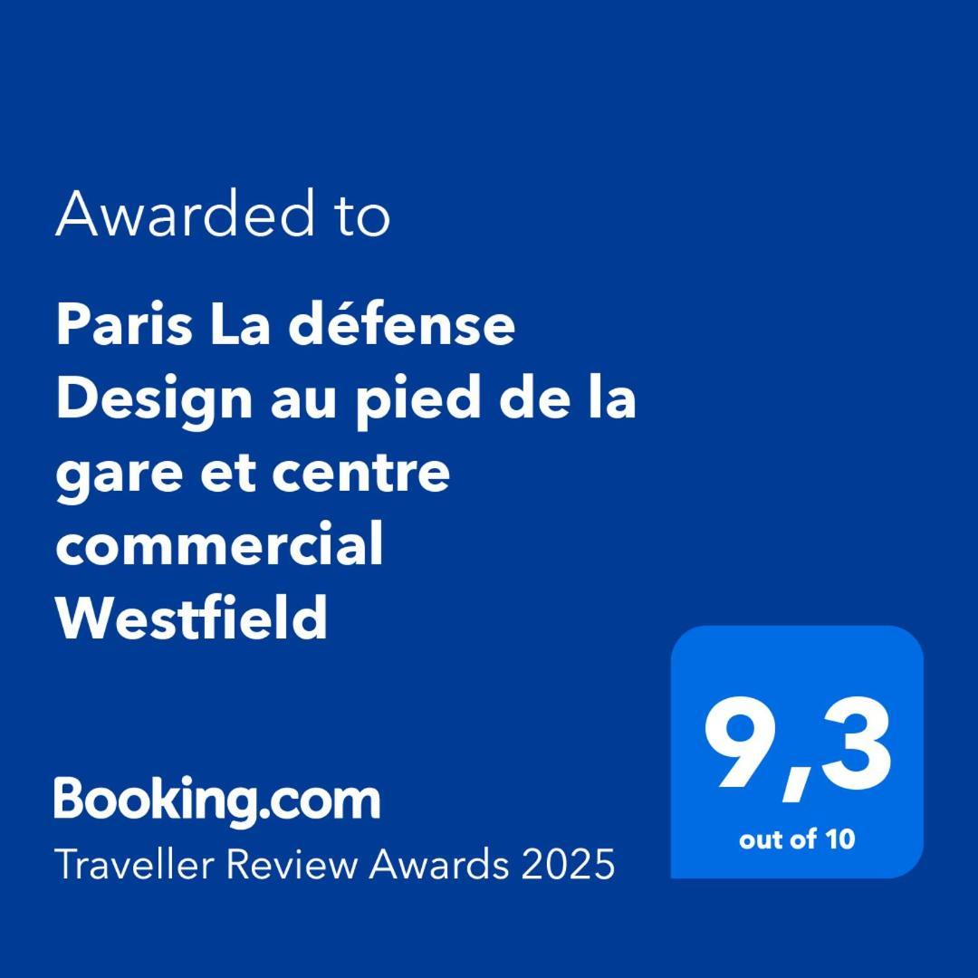 Paris La Defense Design Au Pied De La Gare Et Centre Commercial Westfield Пюто Екстериор снимка
